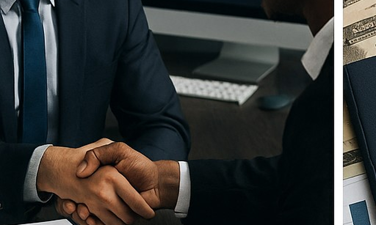 Advisor handshake with dashboard